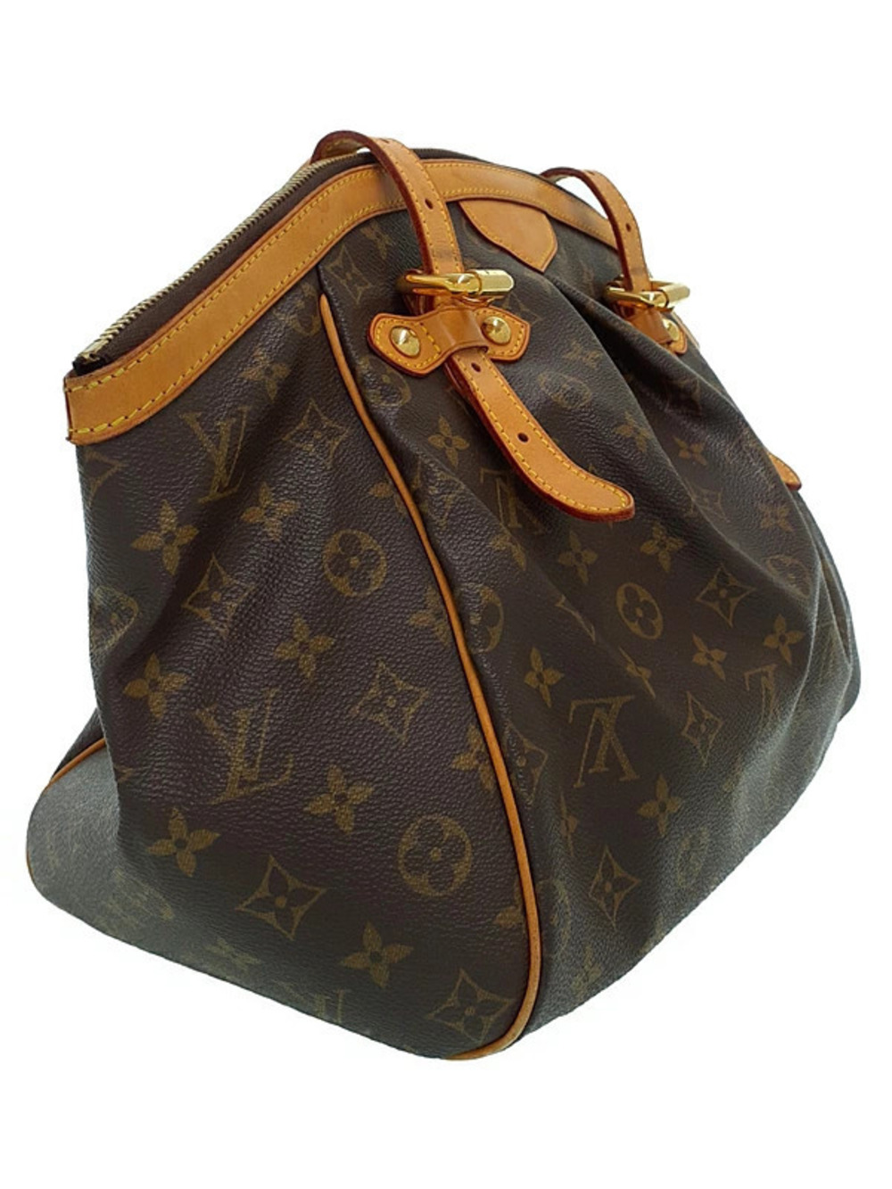 Louis Vuitton Monogram Tivoli Bag Shoulder Brown